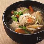 野菜たっぷり鰯のつみれ汁