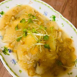 SSの作ってみた!投稿(【鱈のなめこみぞれあんかけ】簡単◎とろ〜りみぞれ餡が絶品♪♪)