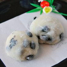 お餅＆黒豆リメイク＊レンジで簡単！豆大福
