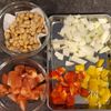スパイス香るメキシカン♪チリコンカンドリアの工程1