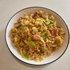 1627603の作ってみた!投稿(シャキシャキ美味しい！ウインナーとレタスのパラパラ炒飯)