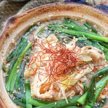 旨辛さがたまらない♪汁まで美味しい♪濃厚♪麻婆牛乳鍋♪