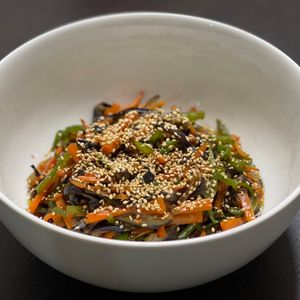 そうちゃんまま。の作ってみた!投稿(彩りもいいのでお弁当にも♡なすとピーマンと人参の味噌きんぴら)