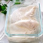 むね肉でヘルシー！＊万能しっとり茹で鶏＊作り置き