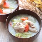 【野菜たっぷり白みそごま豚汁】ほっこりあったまる♪