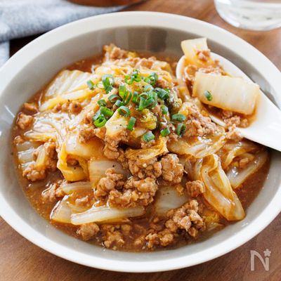 『とろとろ麻婆白菜』ご飯に合う♡白菜たっぷり消費・節約にも!