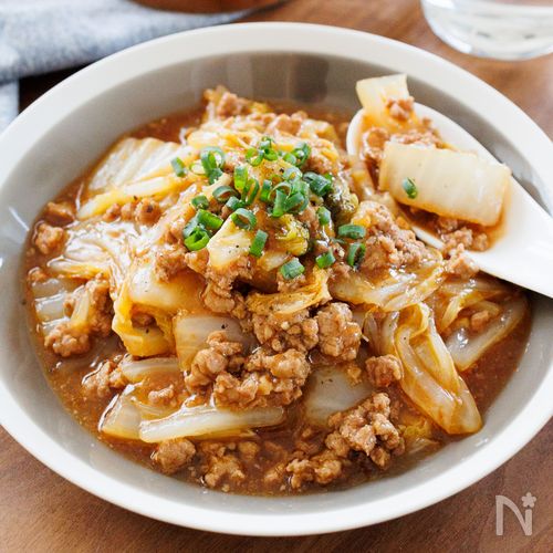 『とろとろ麻婆白菜』ご飯に合う♡白菜たっぷり消費・節約にも!