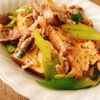 うに¨̮♡︎の作ってみた!投稿(ねぎがとろ甘♡ご飯がススム『厚揚げと豚バラの旨塩炒め』)