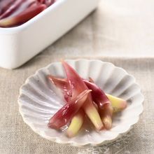 【作り置き】茎みょうがの甘酢漬け　おつまみにも！
