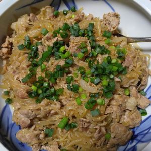 ももの作ってみた!投稿(しみしみ満足【豚こまと白滝の炒め煮】)