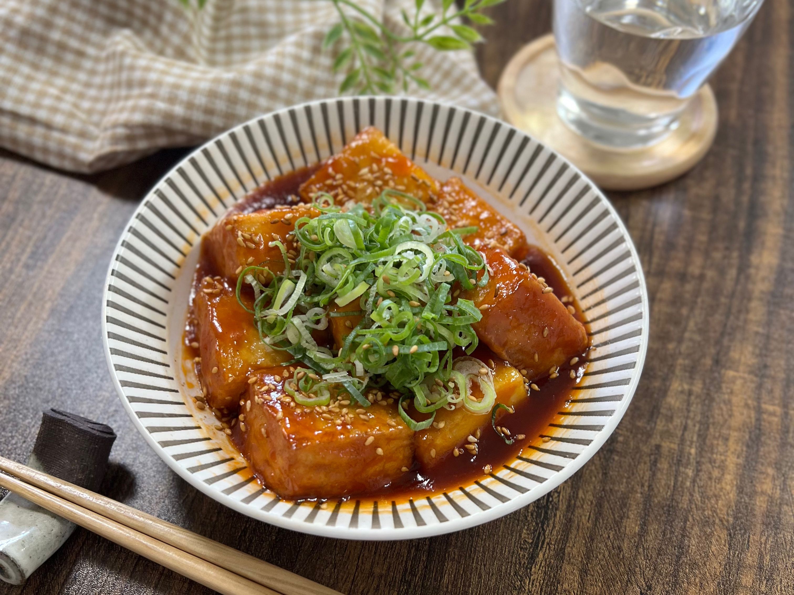 仕事終わり10分でOK👍【甘辛厚揚げ】 | レシピサイトNadia