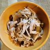 からこの作ってみた!投稿(どんどん美味しくなる♪きのことササミのオイル漬け【作り置き】)
