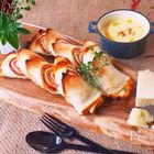 お家ベーカリー開店♪ 食パンでベーコンエピを作ろう!