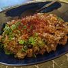 まもの作ってみた!投稿(＼香ばしくてトロトロ／なすと豚ひき肉の炊き込みごはん)
