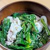 まゆのの作ってみた!投稿(【豚肉とほうれん草のうどん 柚子胡椒風味】つゆがクセになる♪)