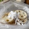 【蓮根チップス】これは絶対ハマっちゃう♪の工程2
