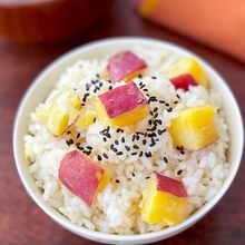 ホクホクで味染み♪さつまいもご飯