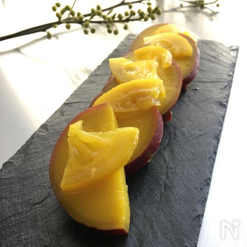 ダイエット用さつまいものレモン煮
