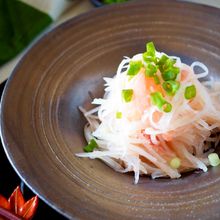 レンジで簡単！やみつきシャキシャキじゃがいもと明太子のサラダ
