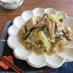 栄養たっぷり◎ごはんがすすむ☆鶏肉と野菜のみそオイスター炒め