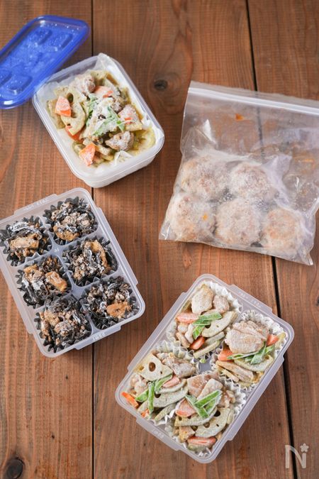 はこさんの「冷凍弁当」