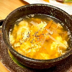 michuの作ってみた!投稿(野菜の皮を活用！『野菜の皮と卵のコンソメスープ』)