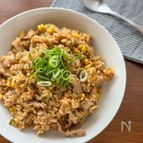 ワンパン5分！焼肉のたれで簡単「豚こまでペッパーランチ風」