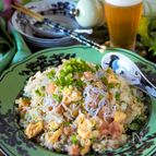 【パラパラ炒飯】プチプチ明太としらすのパラパラチャーハン