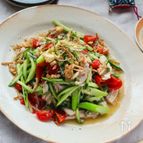 ベトナム料理。たっぷり食べたいサラダ　夏野菜のゴイガー