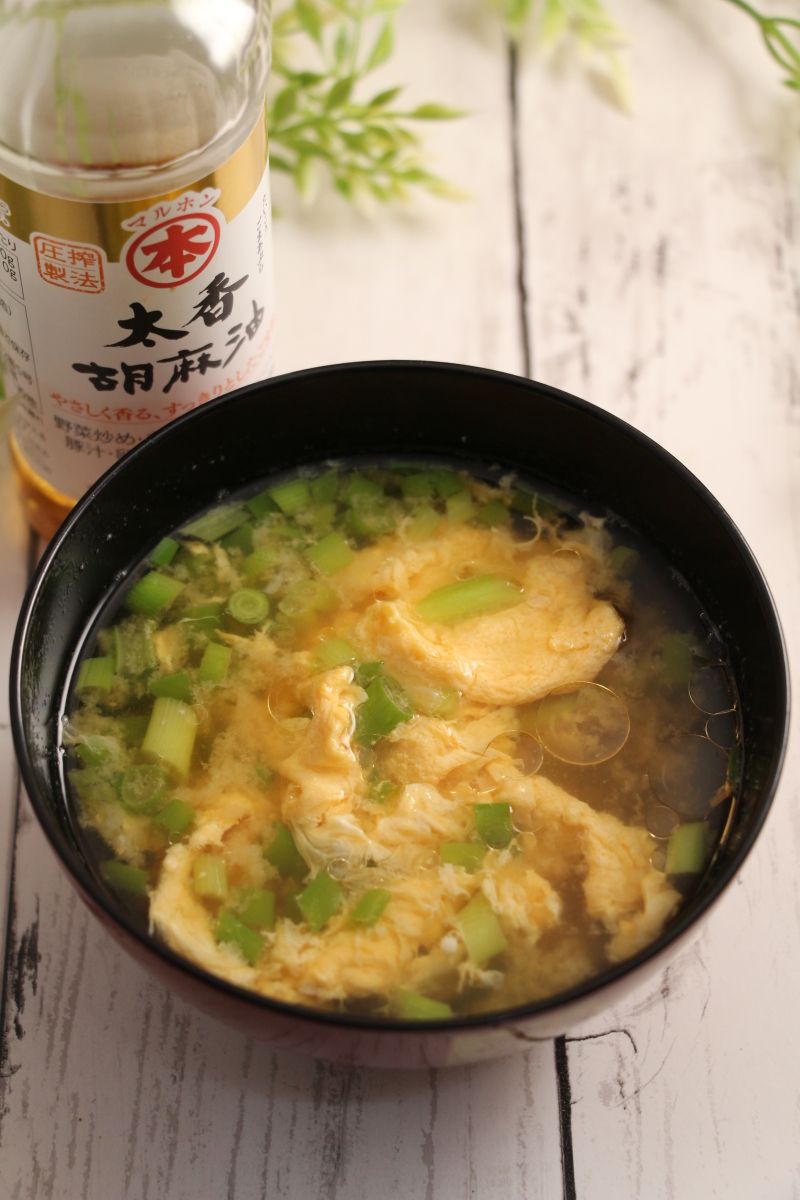葱玉のお味噌汁 ごま生姜風味 | レシピサイトNadia