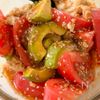 仕事終わり5分で作れる！【アボカドとトマトと豆腐の中華和え】の工程5