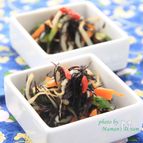 鉄分豊富で常備食に！ひじきのナムル
