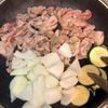 豚肉とズッキーニとトマトのカレーオイスター炒めの工程5