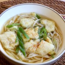 【材料3つ】何度も食べたい葱と松山あげのうどん