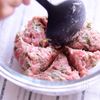 冷めても美味しい『青じそ』香る豚つみれの工程3