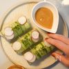 食卓が一気に華やぐおつまみ‼︎『きゅうりの生春巻き』