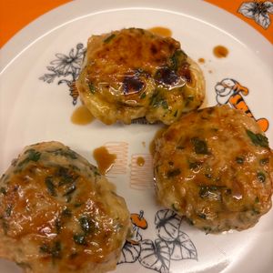1538645の作ってみた!投稿(はんぺん入りでふんわり♪大葉たっぷり鶏つくね)