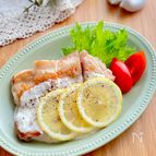 爽やかなコク♩パリパリチキンソテーのレモンクリームソース