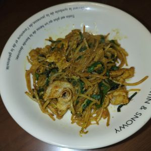 たりおの作ってみた!投稿(ニラもやしカレー醤油炒め)