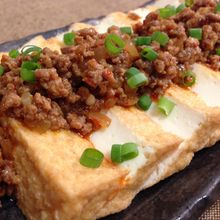 厚揚げのピリ辛そぼろ
