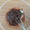 米粉で作る ちょっぴり大人な生チョコフィナンシェの工程2