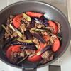 牛なすトマトのオイスター炒めの工程5