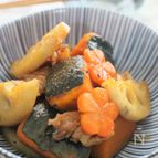 かぼちゃと鶏肉の甘辛炒め