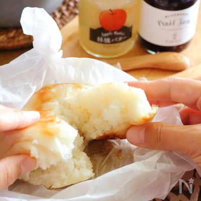 小鍋で作るミニ米粉パン