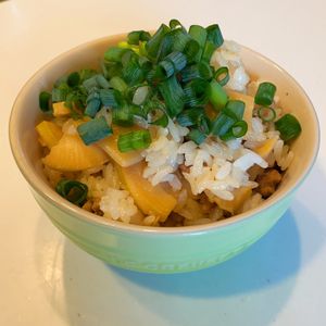 みわの作ってみた!投稿(香ばしさがクセになる ♩たけのこの甘辛混ぜごはん)
