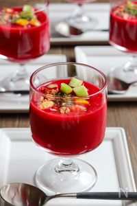 美容・健康に効果抜群【ビーツのガスパチョ】温冷または常温でも