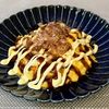 𝔂𝓾𝓶𝓲🍓の作ってみた!投稿(包まないとろフワ卵のお好み焼き風乗っけオムレツ・包丁不要♪)