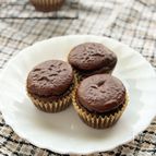 バレンタインにも♡米粉で濃厚チョコマフィン