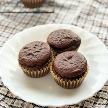 バレンタインにも♡米粉で濃厚チョコマフィン