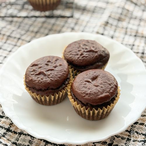 バレンタインにも♡米粉で濃厚チョコマフィン
